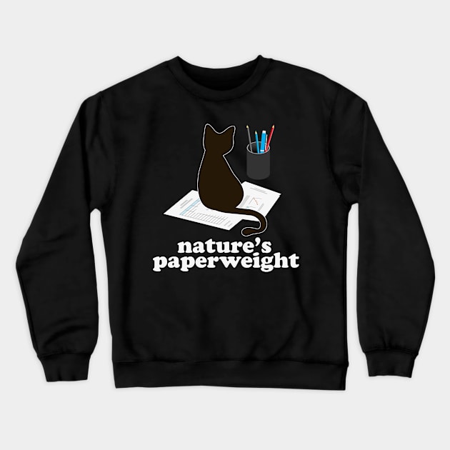 paper weight Crewneck Sweatshirt by CurlyDesigns